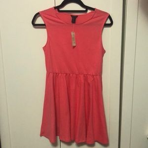 Girls coral dress